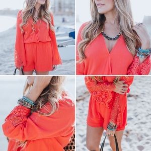 🔥Host Pick🔥Long Sleeve Summer Romper by Guess